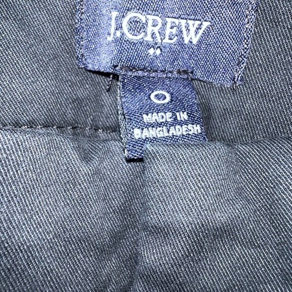 NWT J. Crew 9” Bermuda Shorts Black size 0 high rise modest - Picture 14 of 14